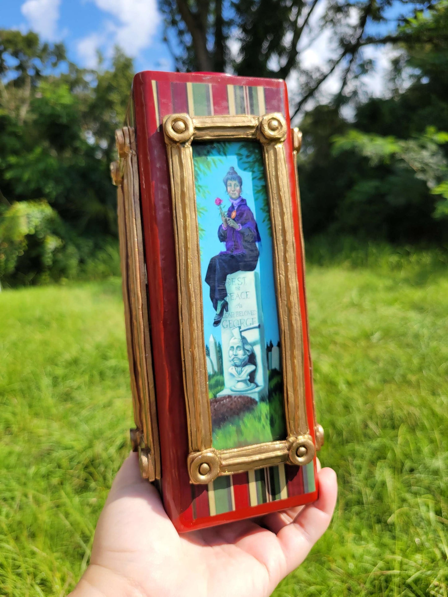20oz Stretching Portrait 3D Tumbler