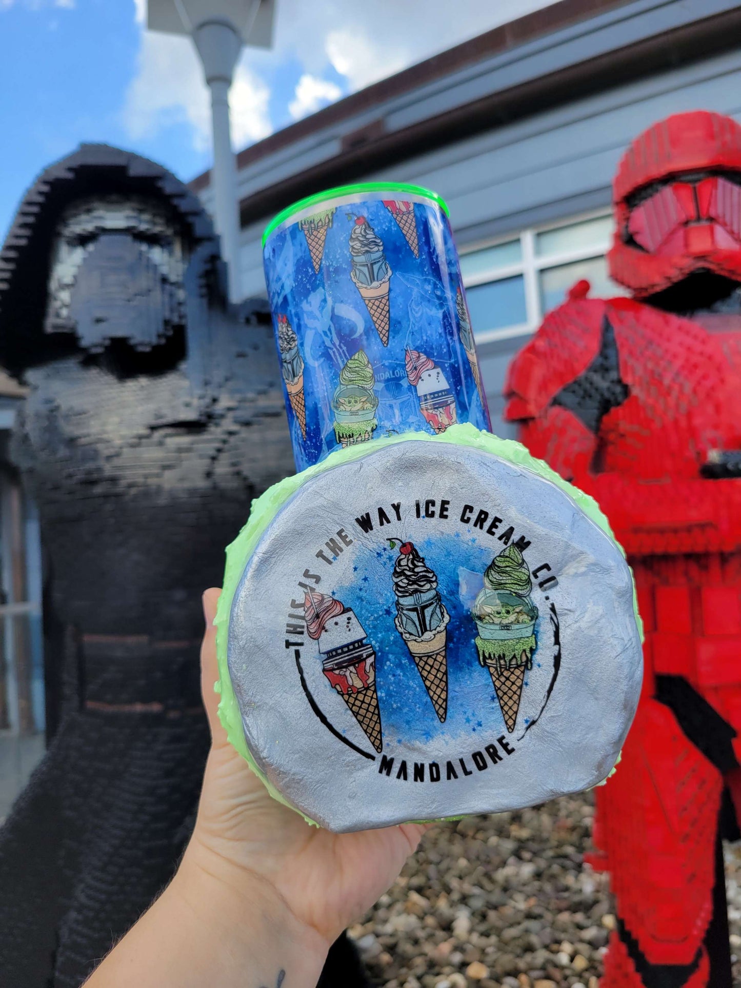 20oz Mandalore Ice Cream 3D Tumbler