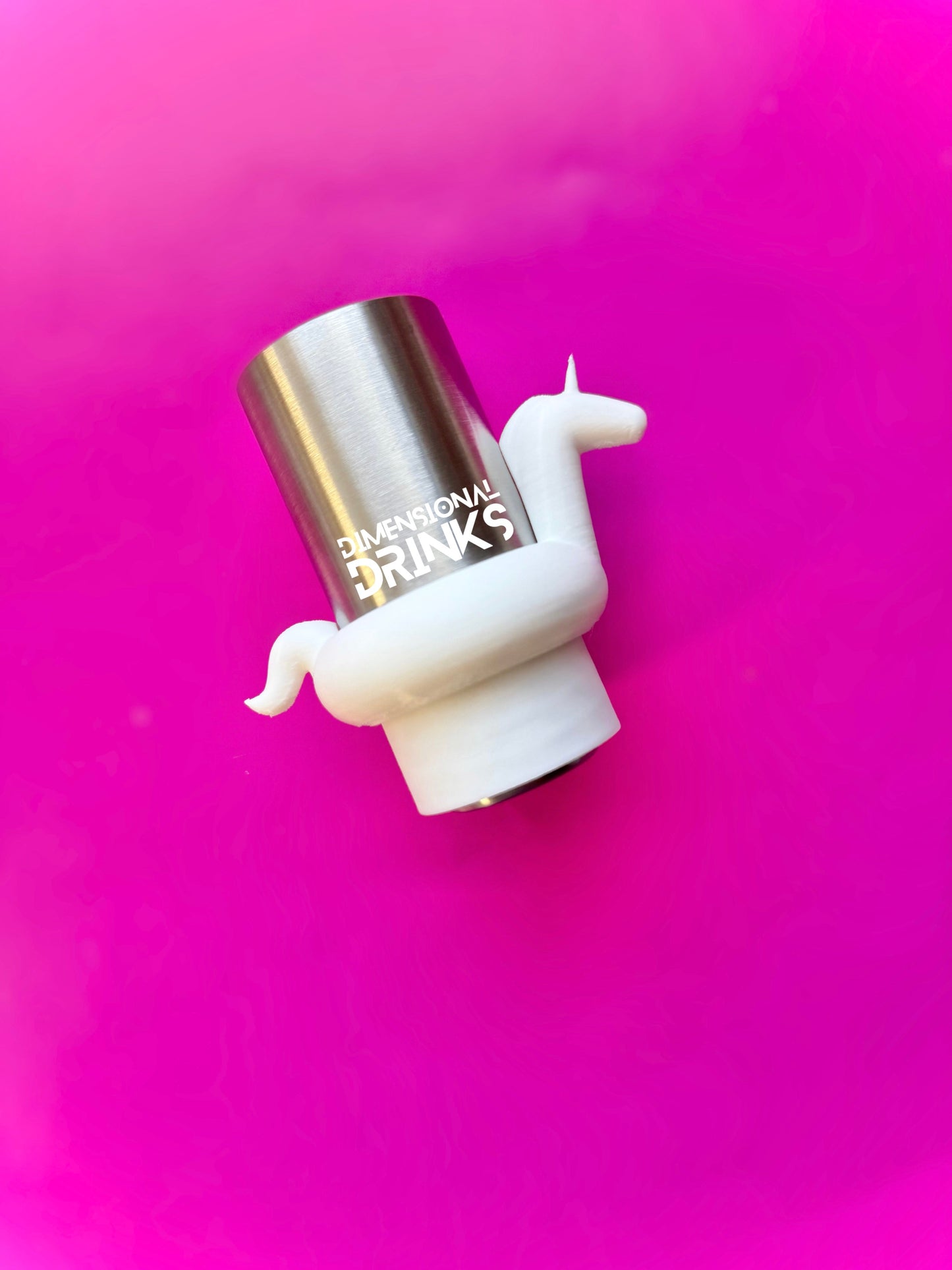 Mini Unicorn Floaty 3D Tumbler Sleeve