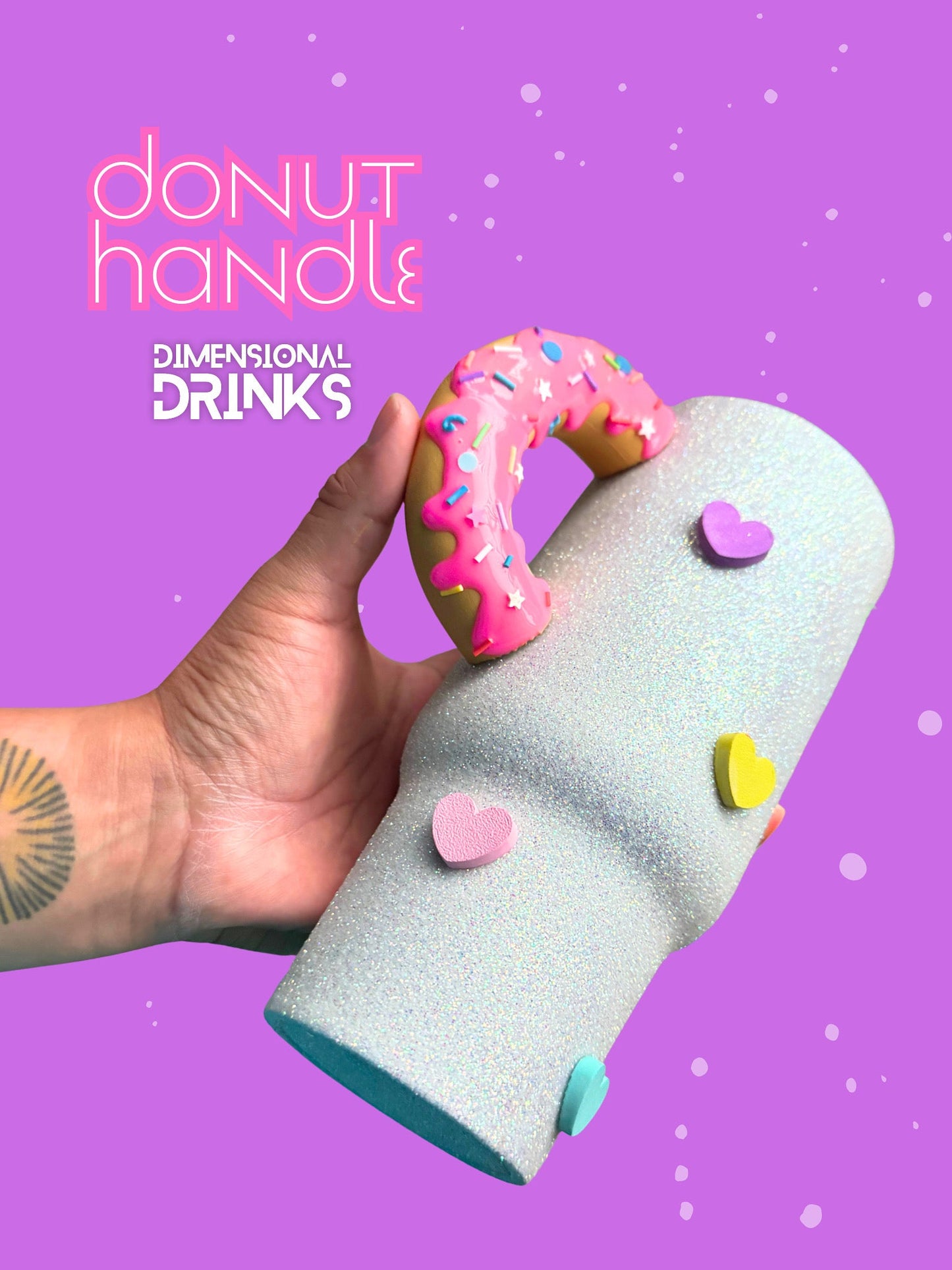Donut Tumbler Handle