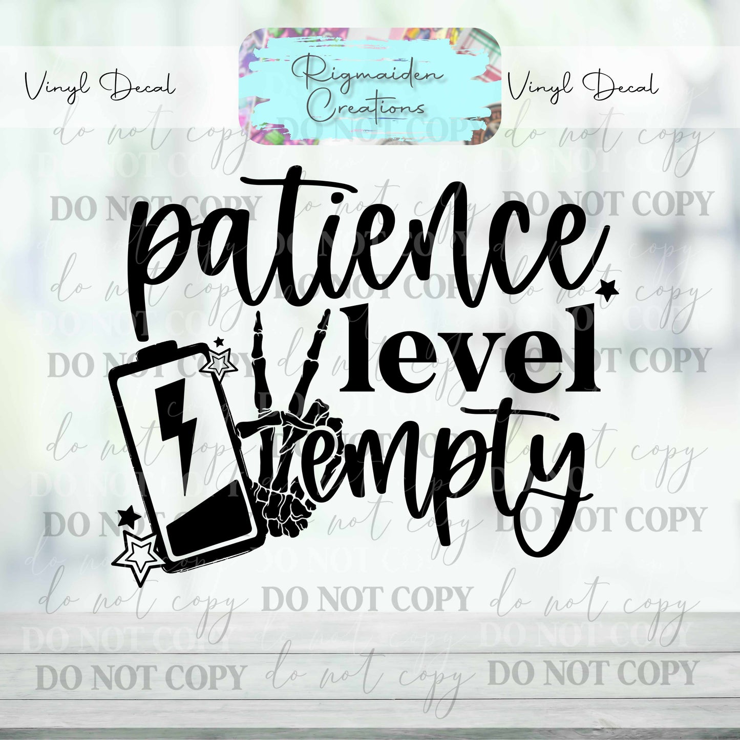 Phone Battery Vinyl Decal