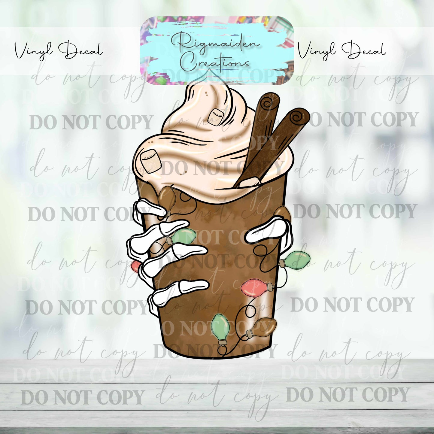 Holiday Seasons Vinyl Decal