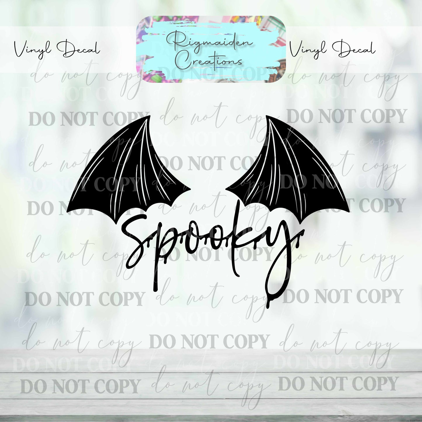 Bat Wings Vinyl Decal