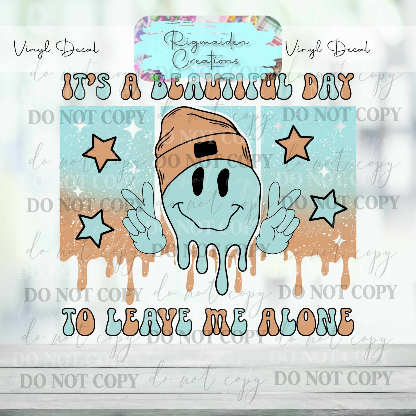 Leave Me Alone 1 Vinyl Decal