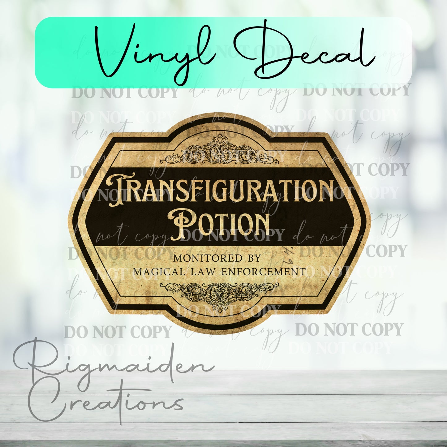 Test Clear Vinyl Decal