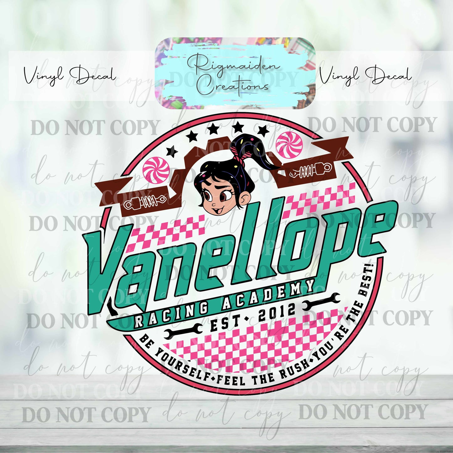 Candy Princess Racing Vinyl Decal