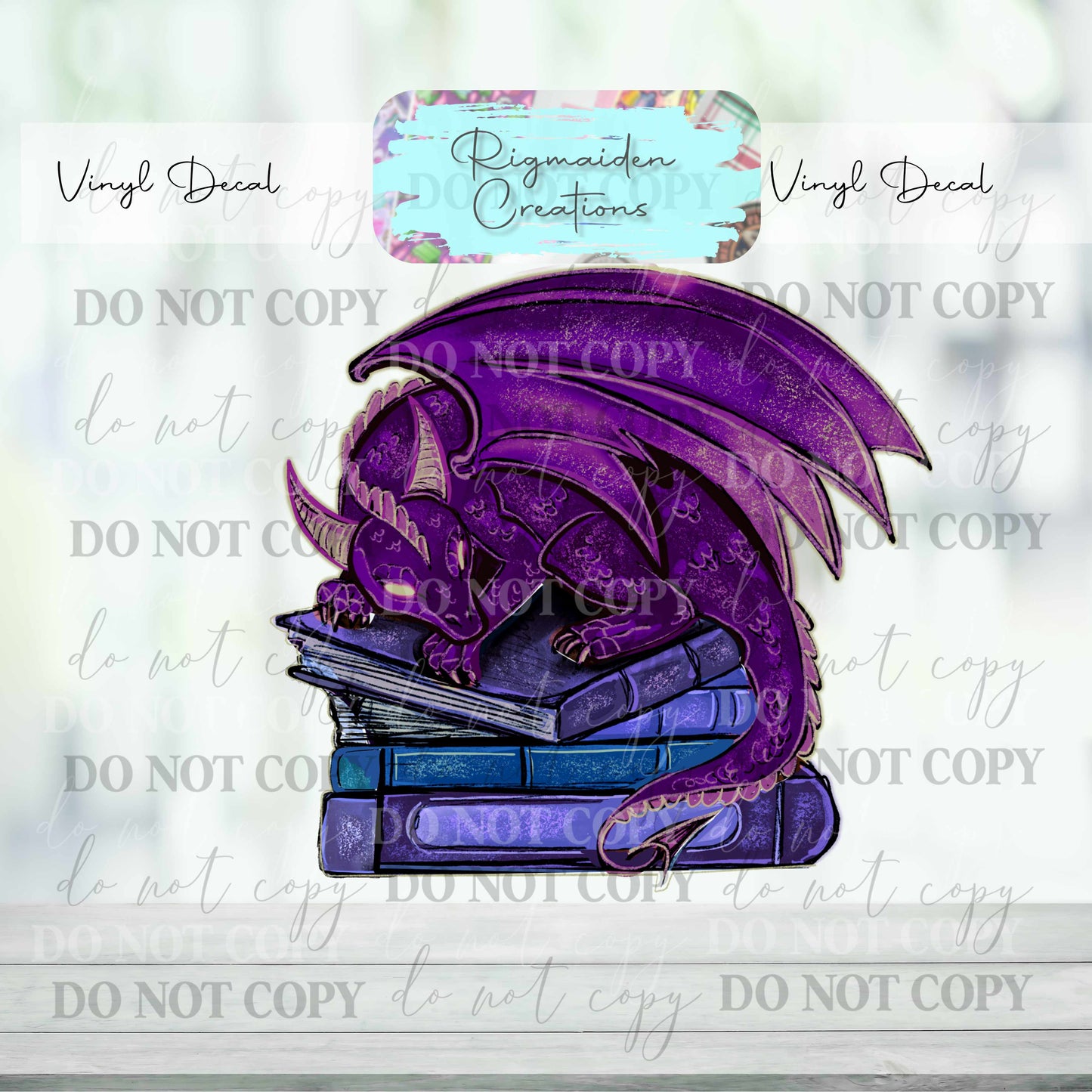 Acotar Dragons Vinyl Decal