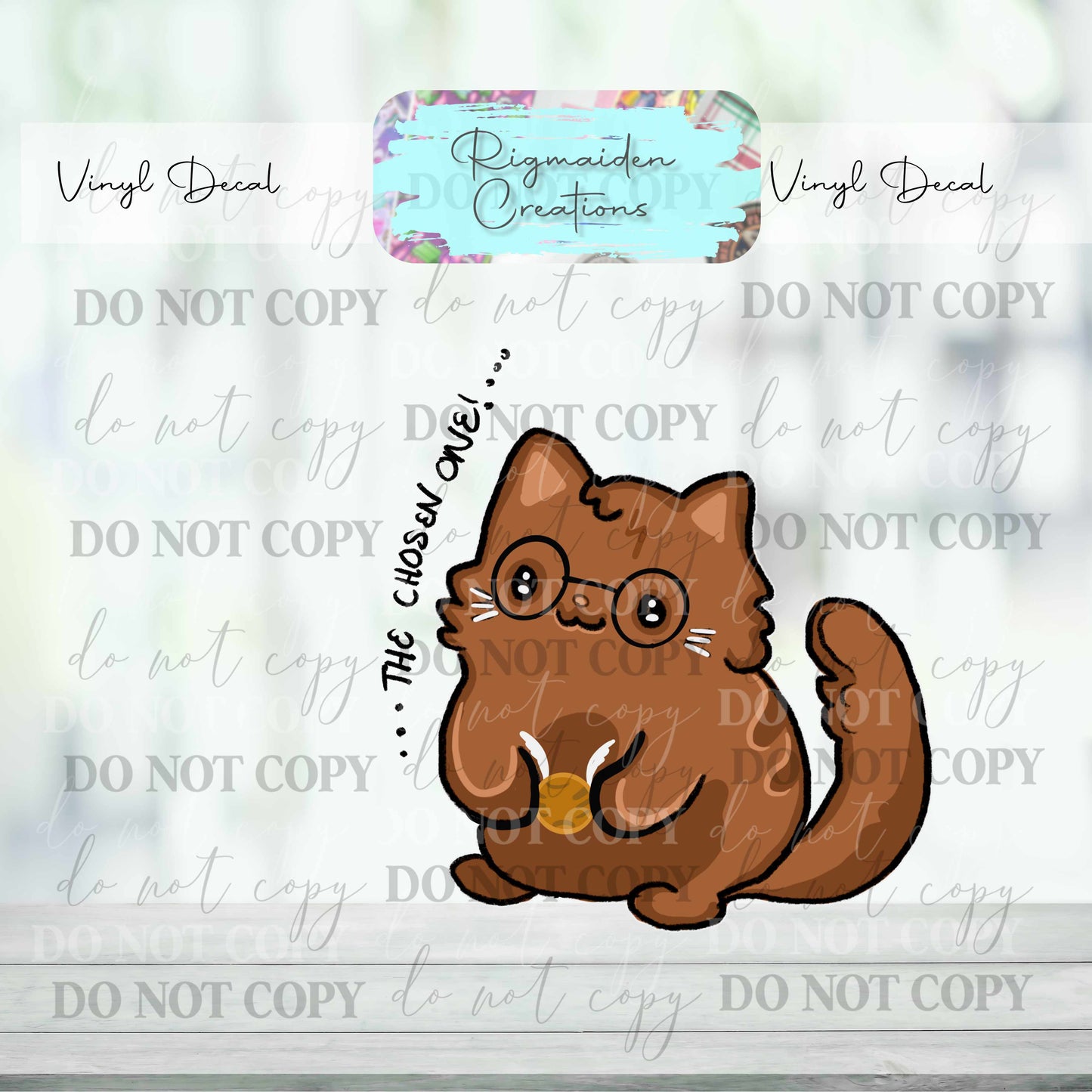 Wizard Cats Vinyl Decal