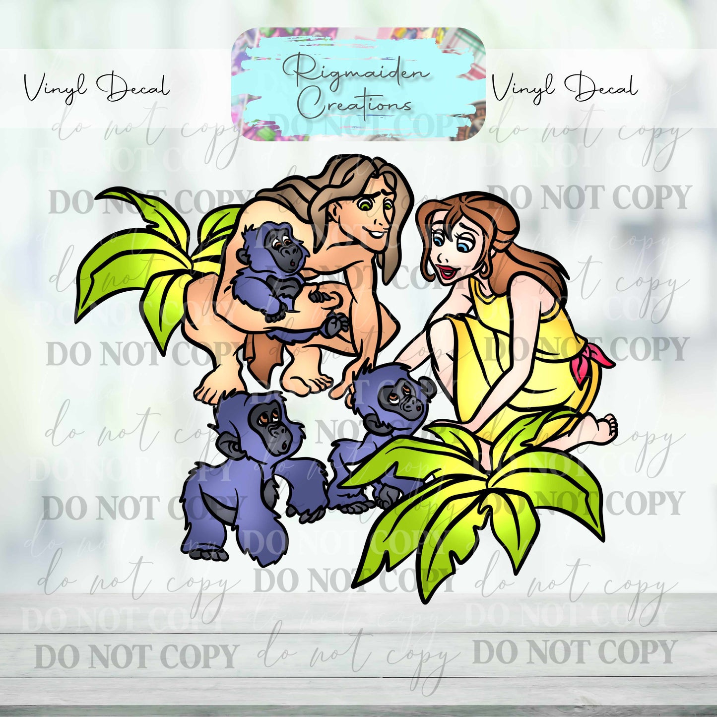 Tarzan Decal