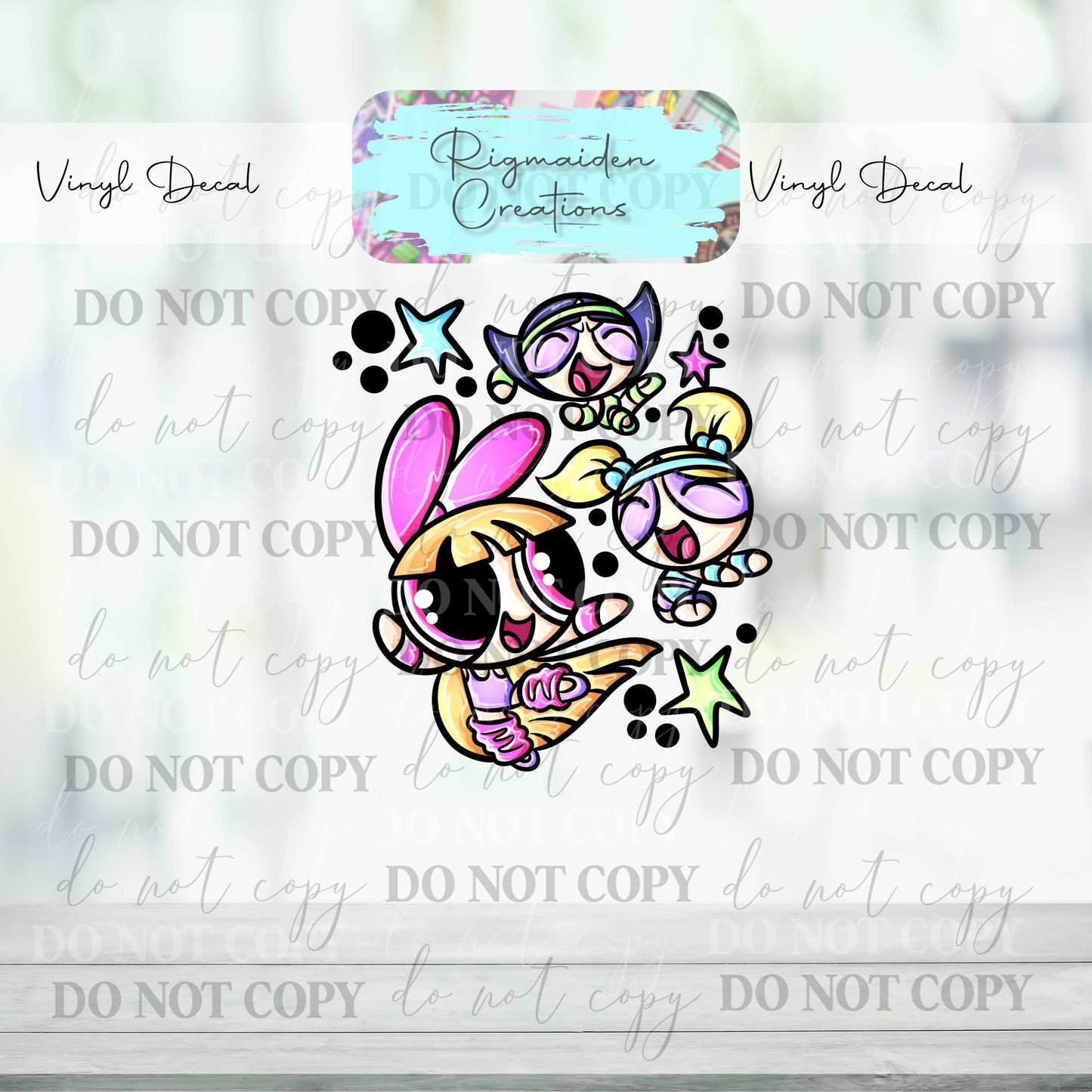 Powerpuff Girls Decal