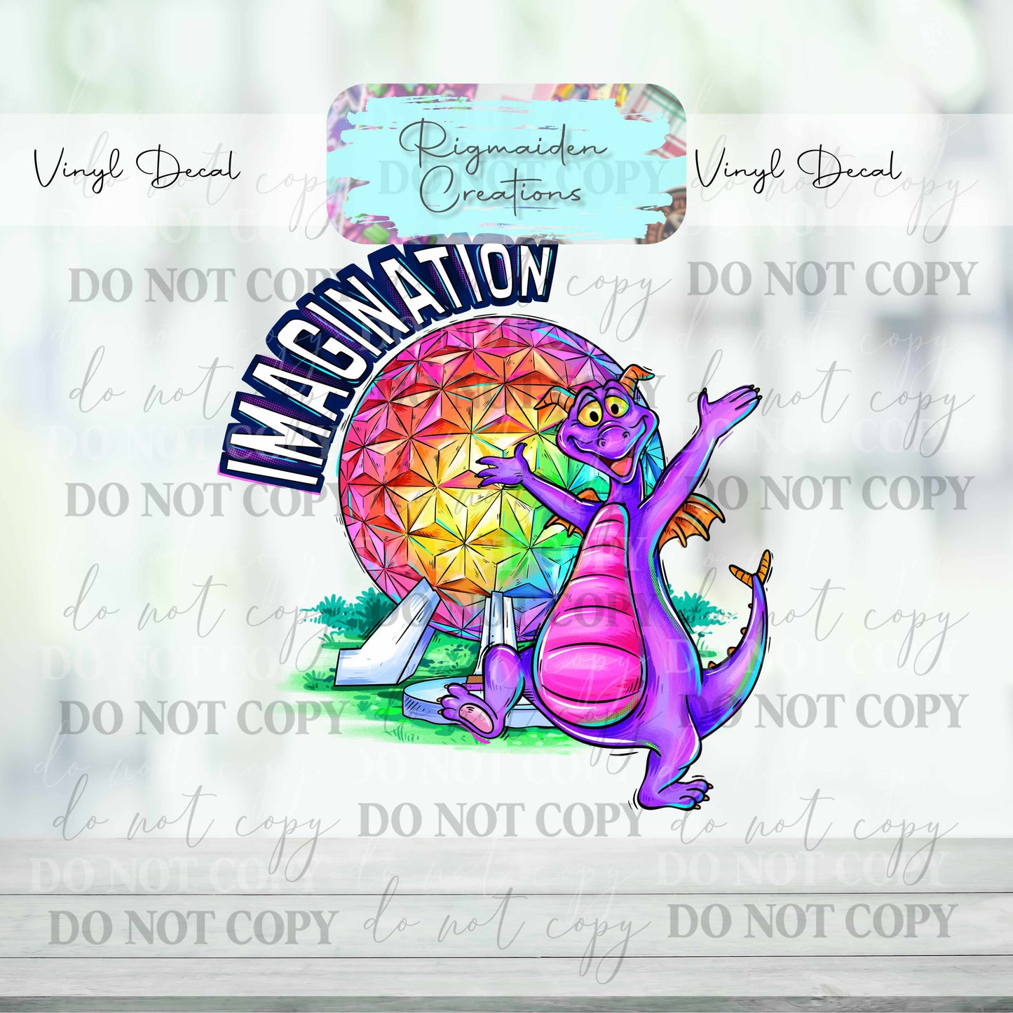 Figment Imagination Decal
