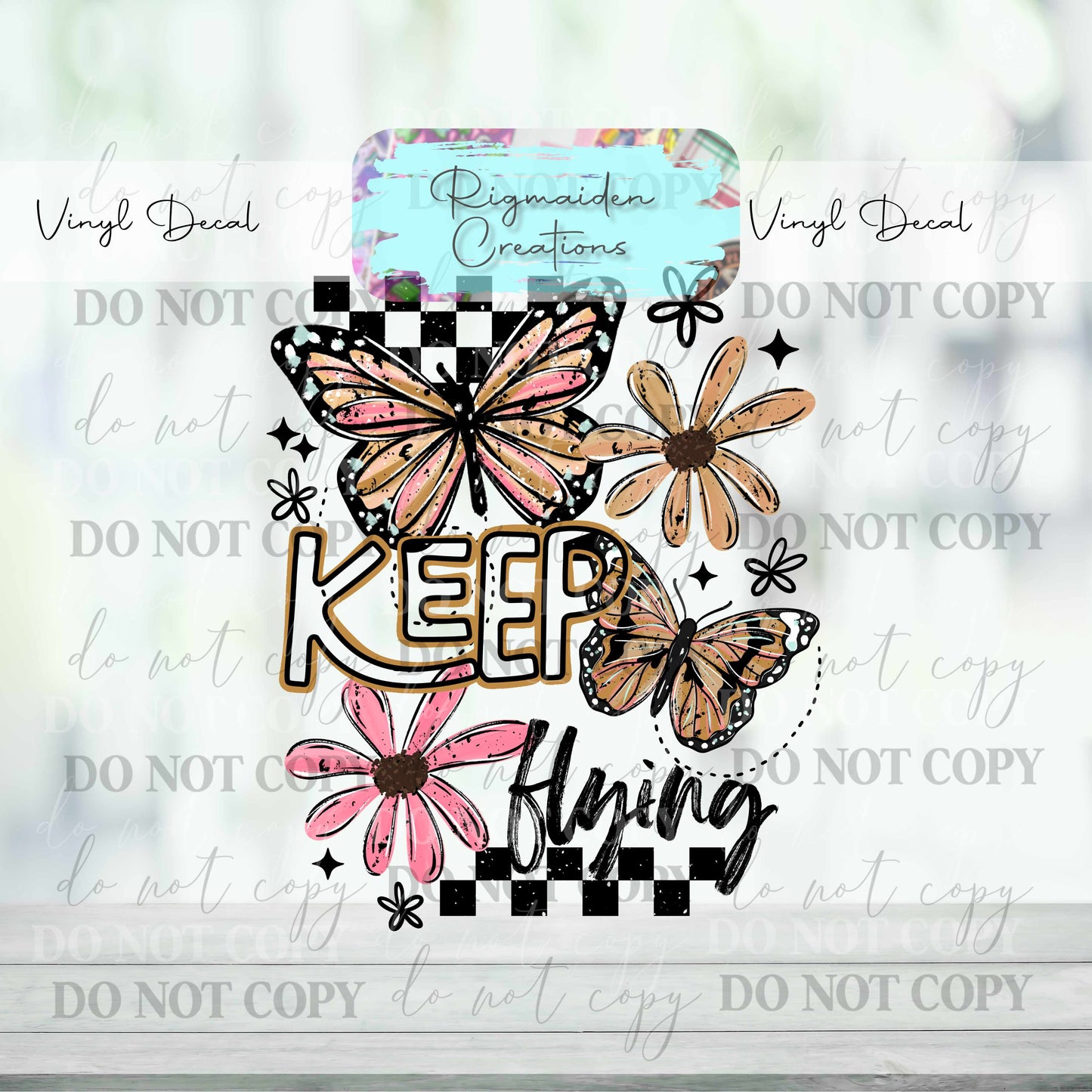 Keep Flying Decal