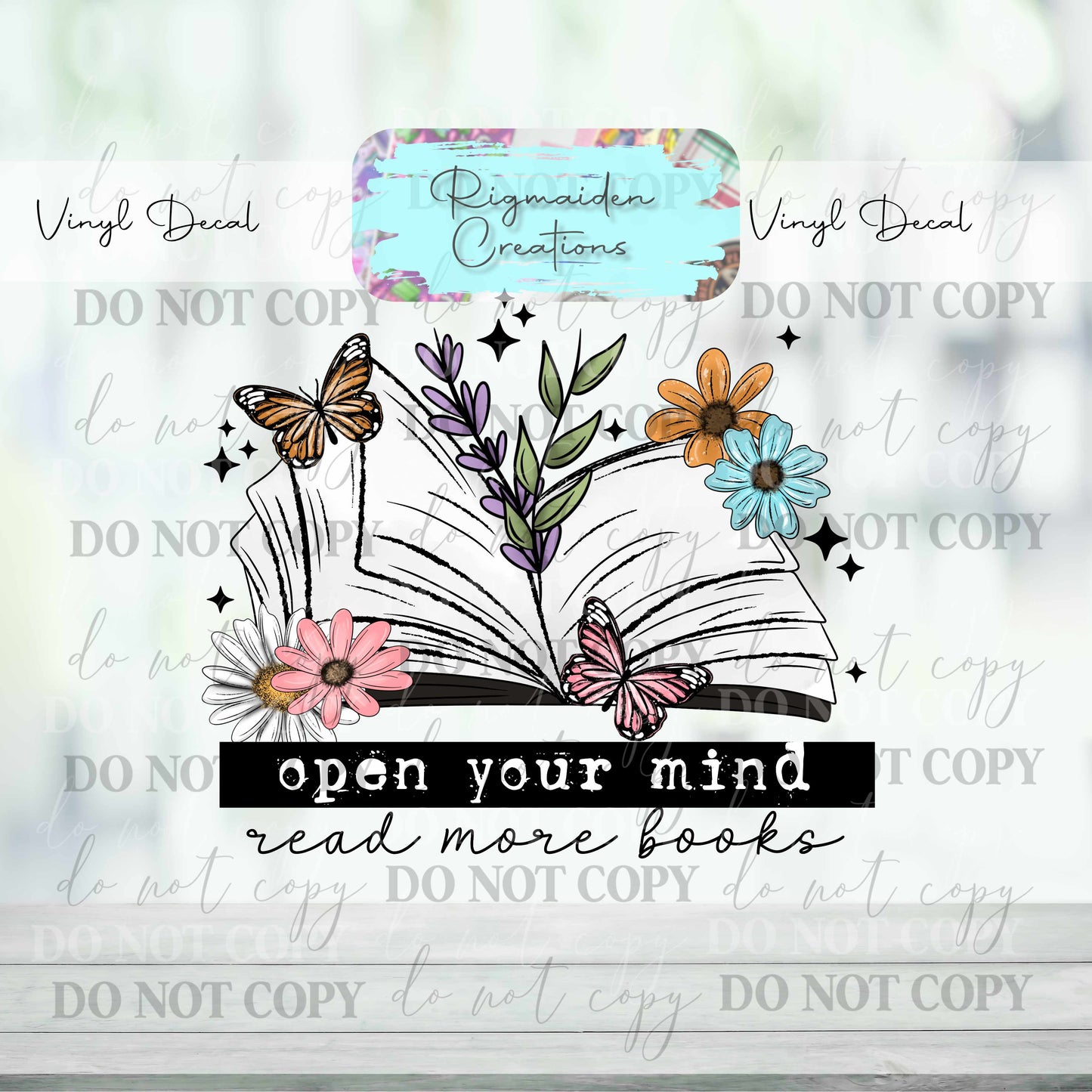 Read More Books Decal
