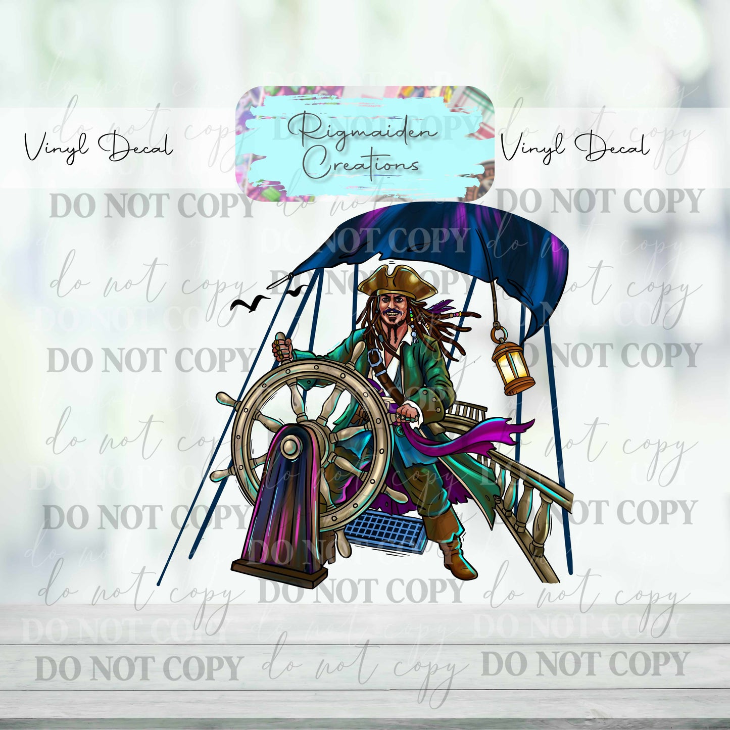 Captain Sparrow Decal