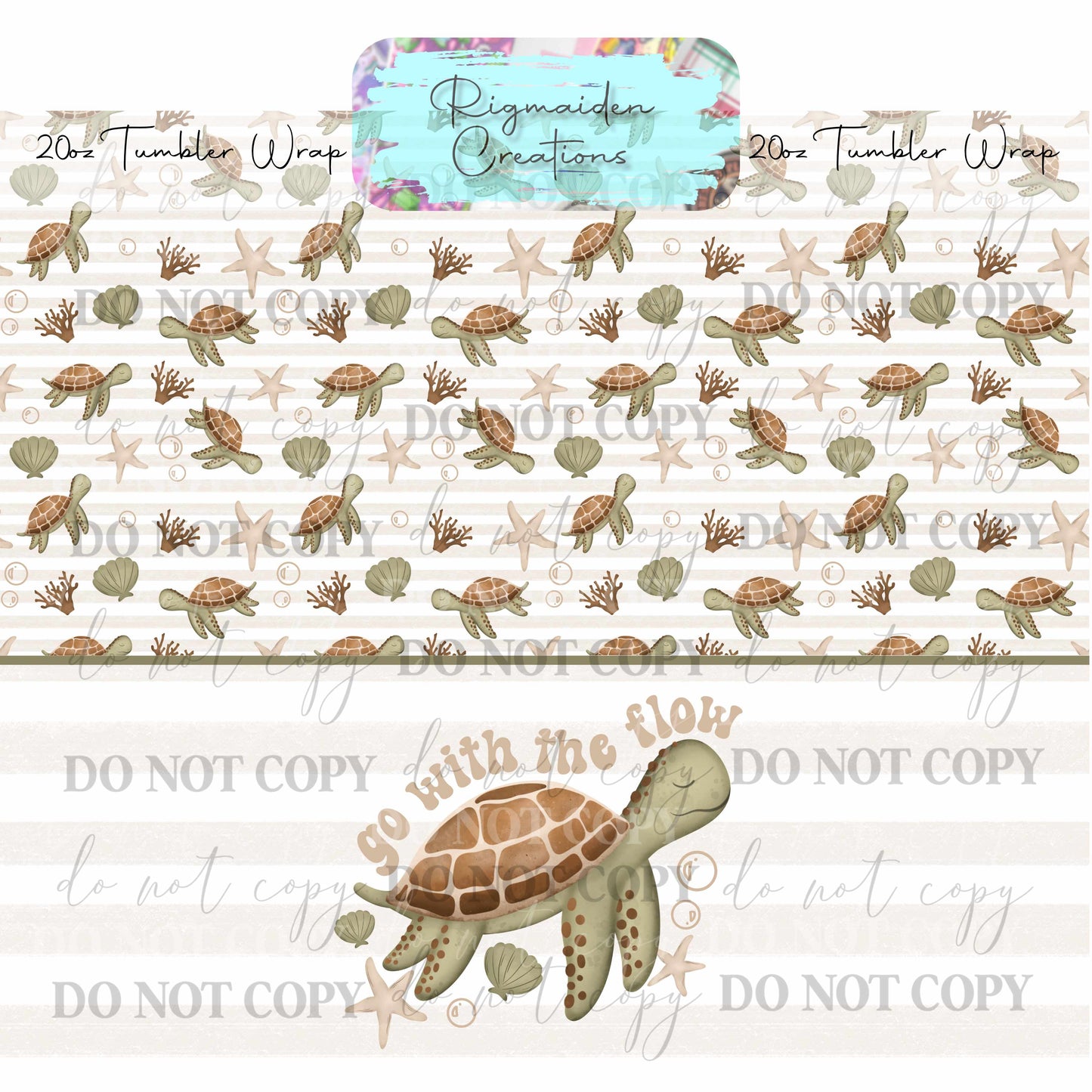 Chill Vibe - 20oz Tumbler Wrap