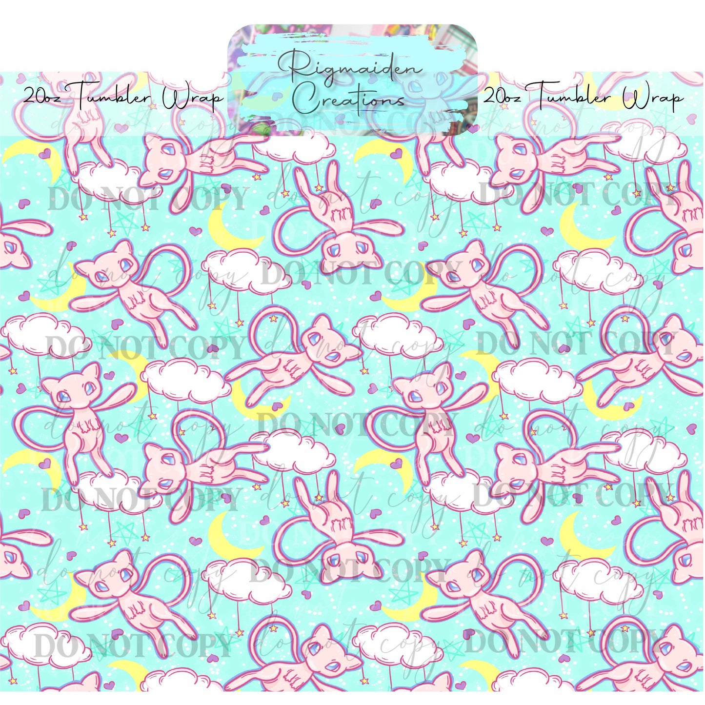 Mystic Meadow Critter - 20oz Tumbler Wrap {Multiple}