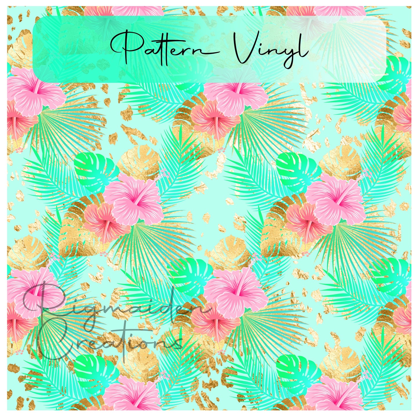 Tropical Floral 2 Vinyl
