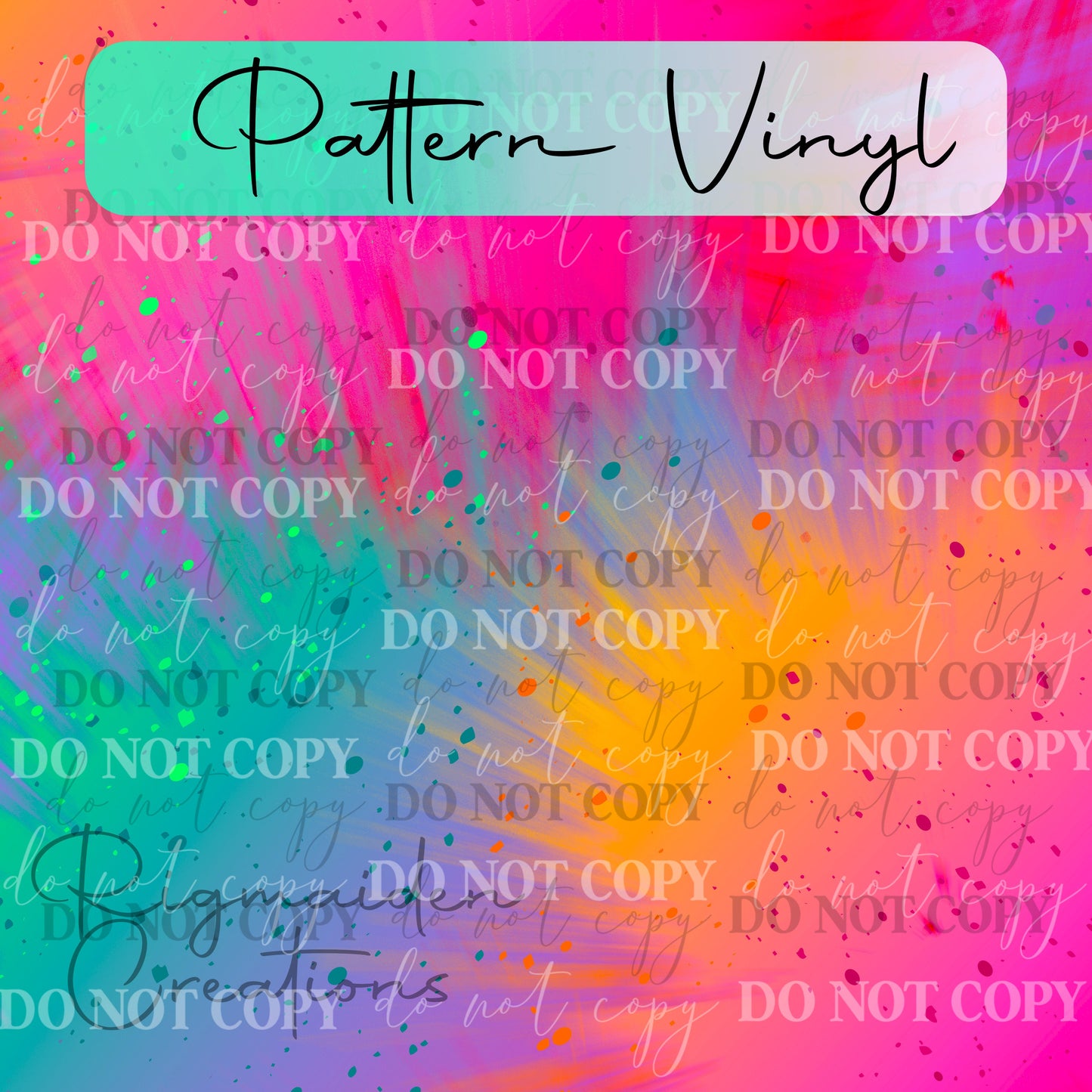 Rainbow Splat 1 Vinyl