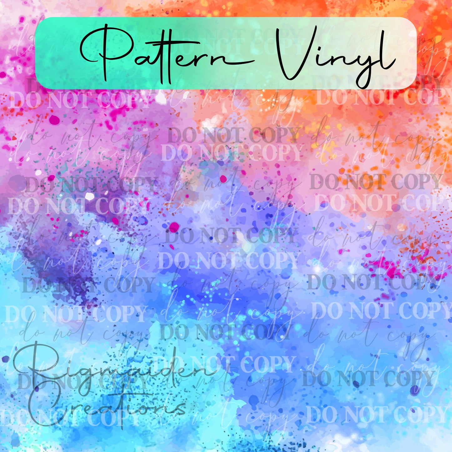 Rainbow Splat 2 Vinyl