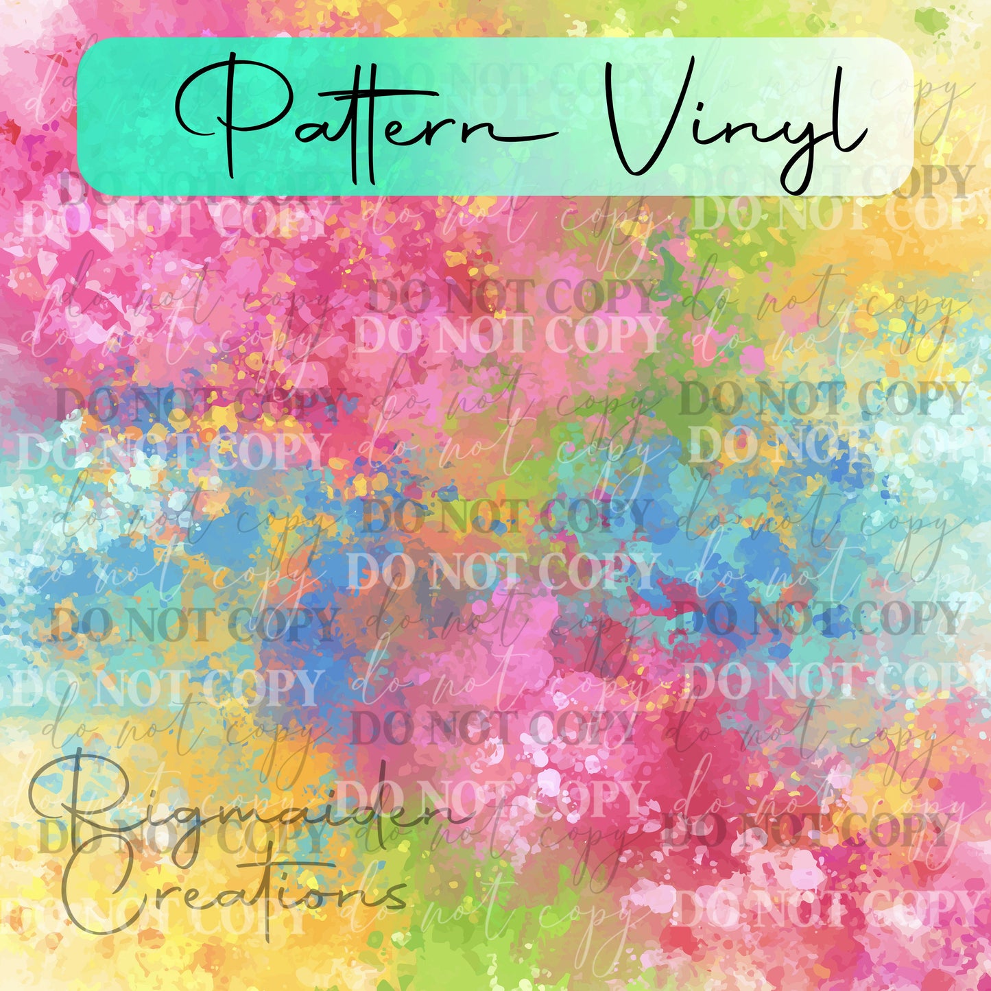 Rainbow Splat 4 Vinyl