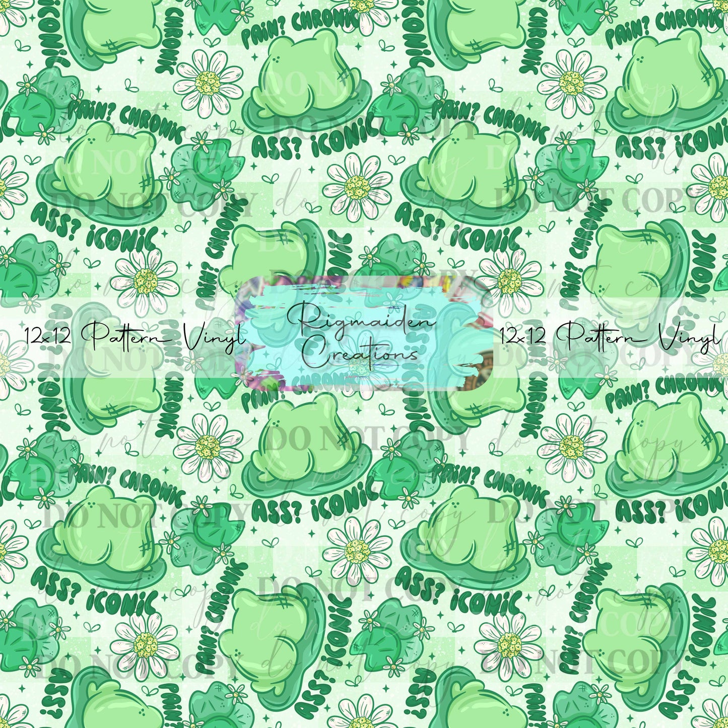 Chronic Pain Frog Vinyl