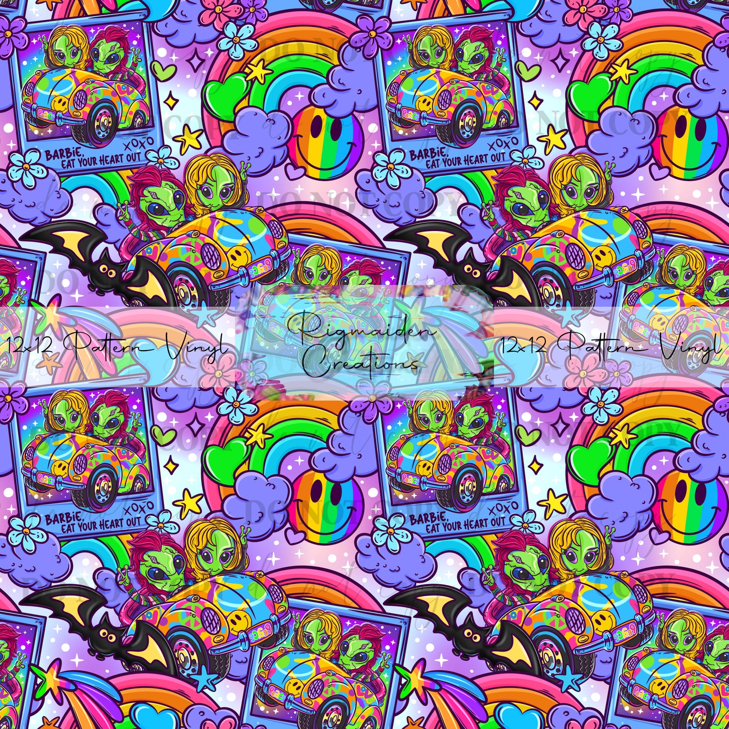 Bright Alien Horror Vinyl
