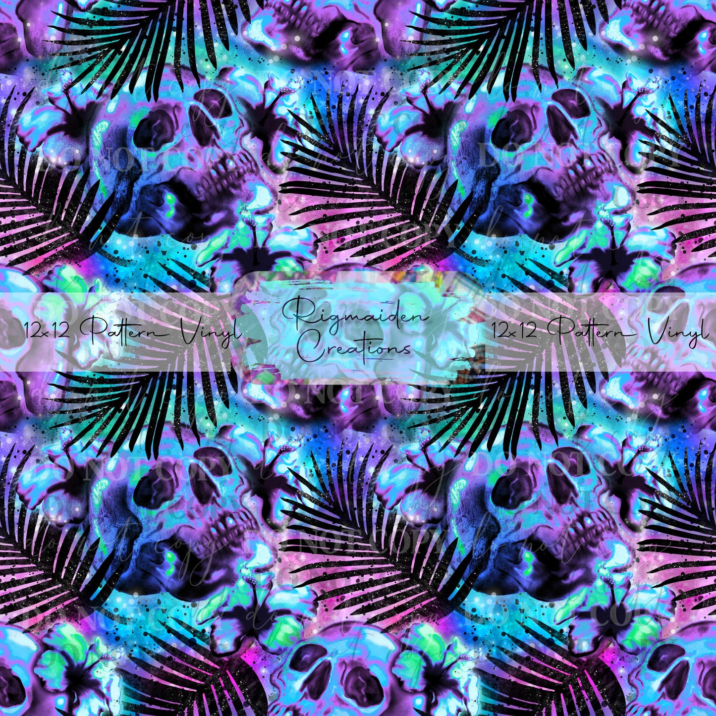 Tropical Skulls Vinyl