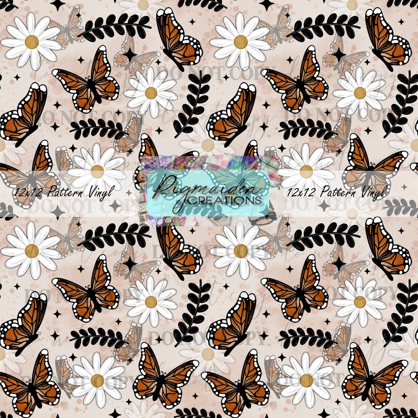 Butterflies and Daisies Vinyl