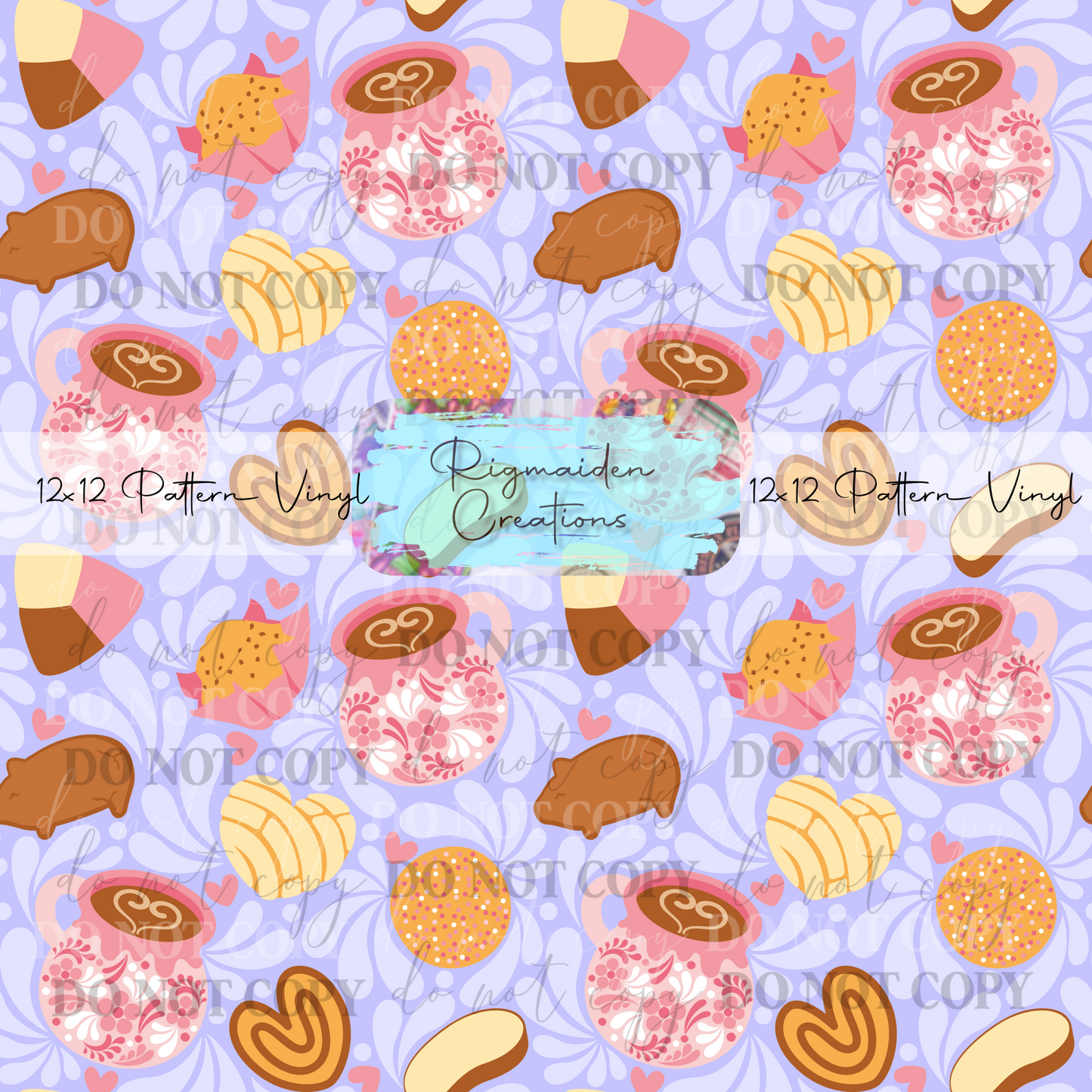 Talavera Pan Dulces Purple Vinyl