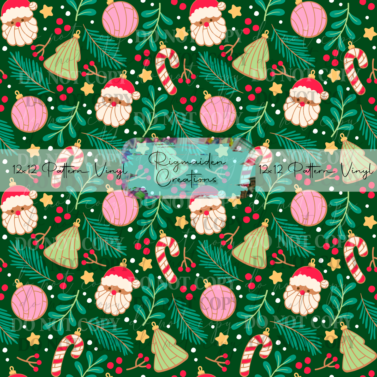 Santa Conchas Green Vinyl