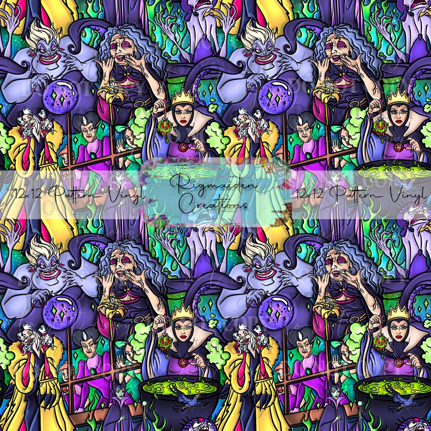 Female Villain Mashup Vinyl