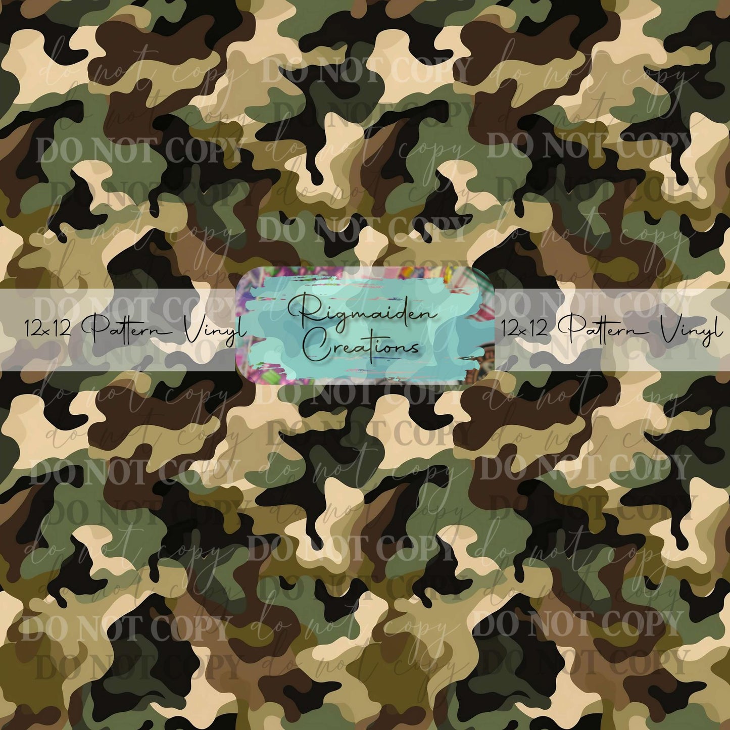 Camoflauge Vinyl
