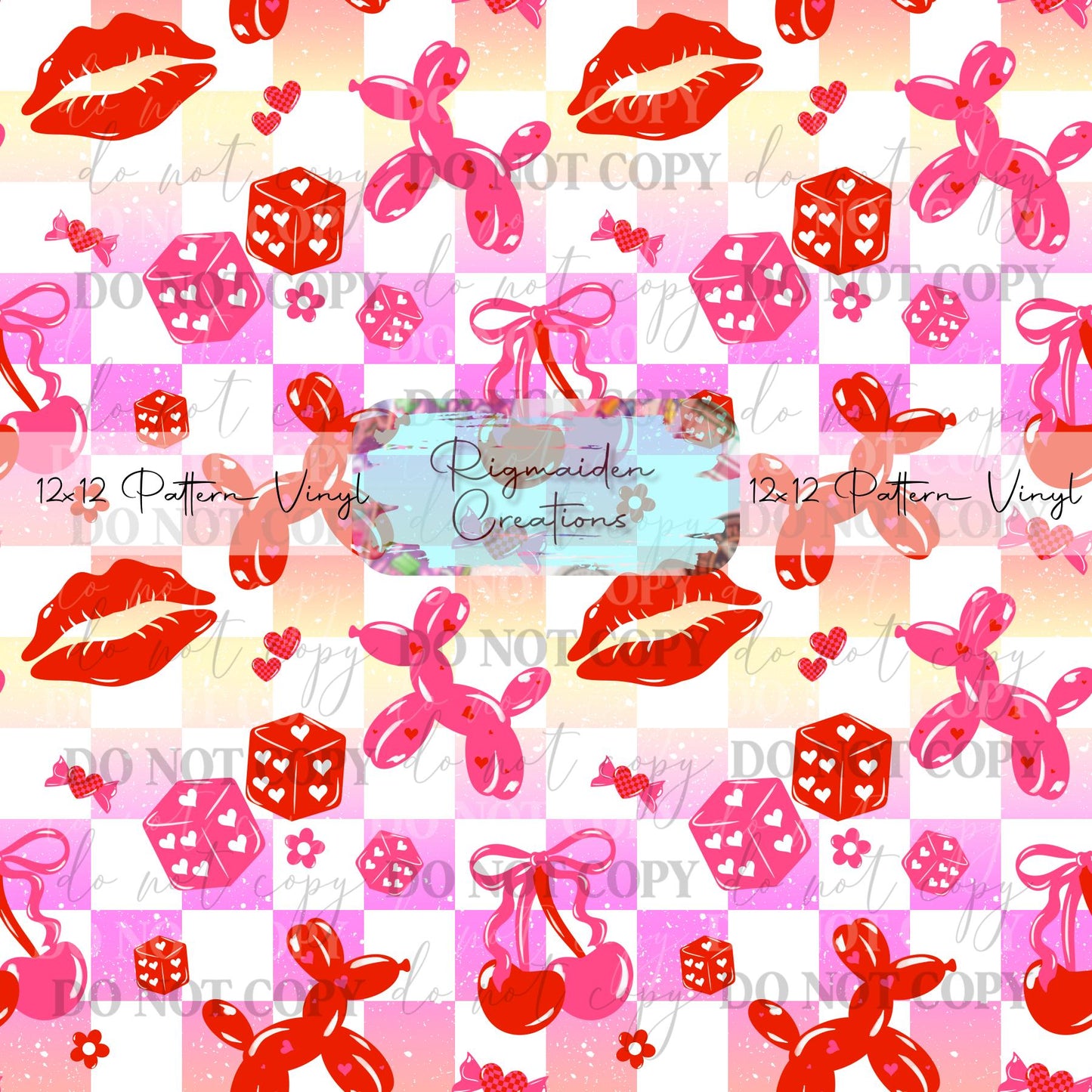 Valentine Ombre Vinyl