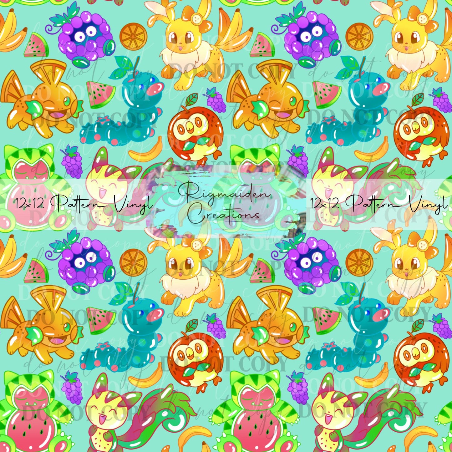 Jelly Fruit Poke Vinyl