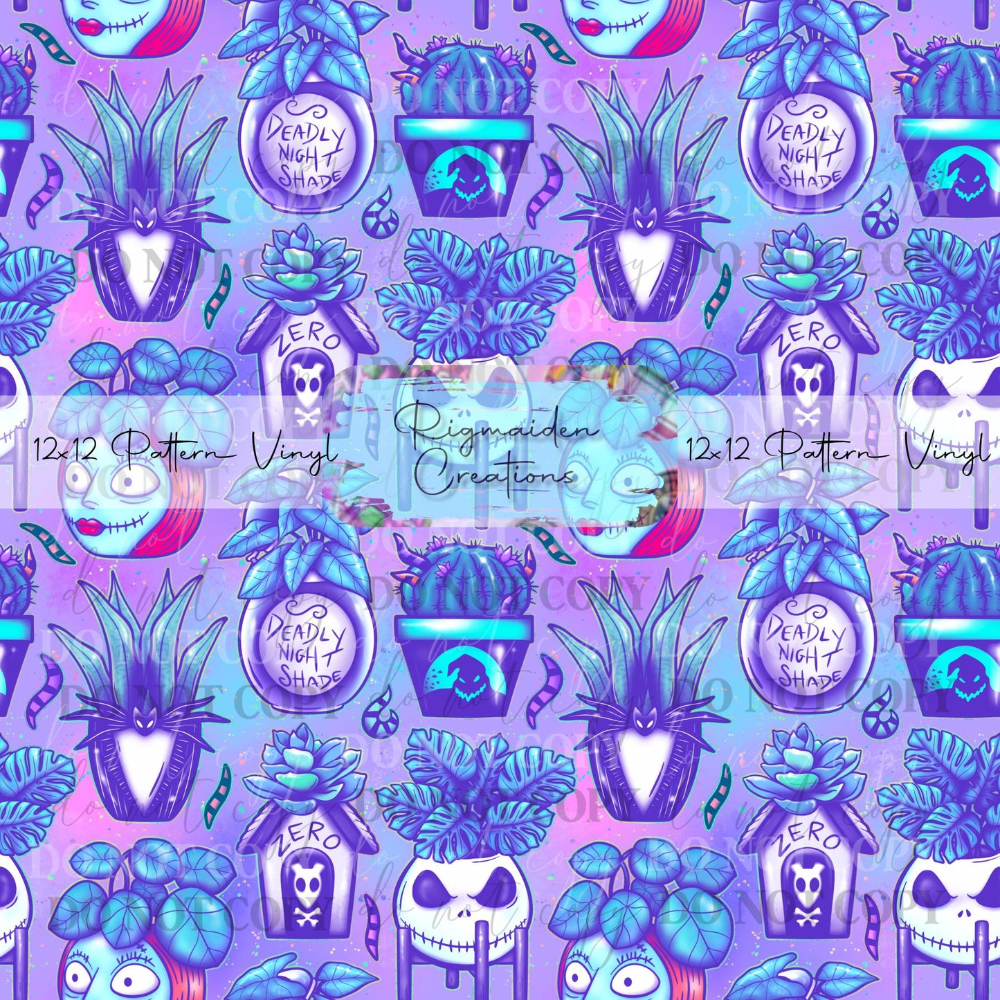 NBC Pastel Plants Vinyl