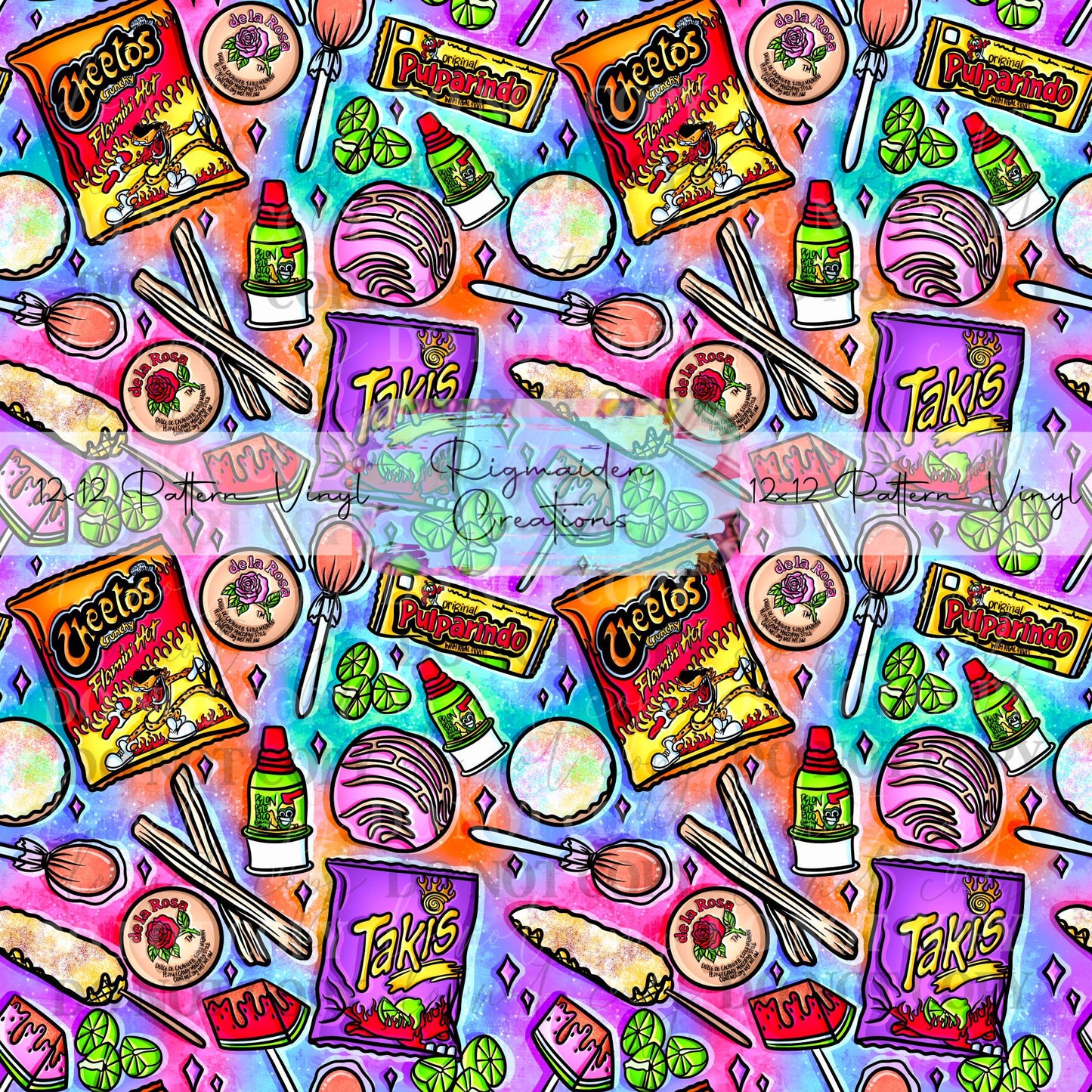 Mexican And Spicy Snacks Vinyl