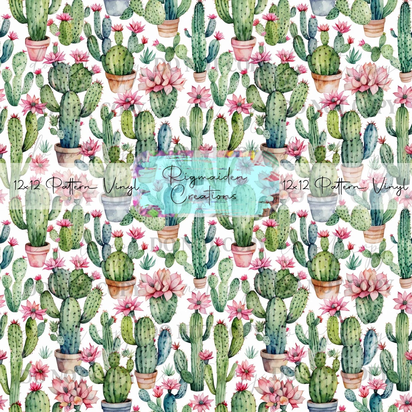 Potted Cactus Vinyl