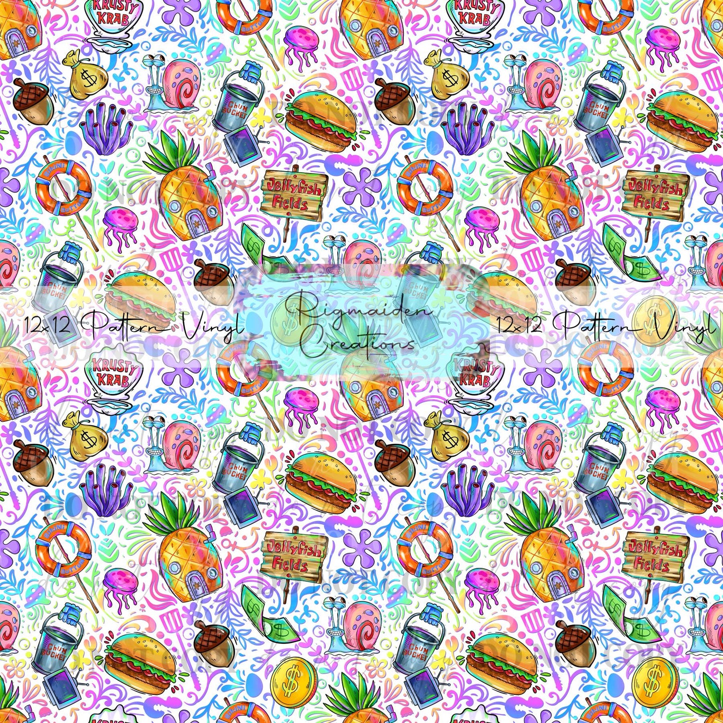 Sea Sponge Icons MULTIPLE OPTIONS Vinyl