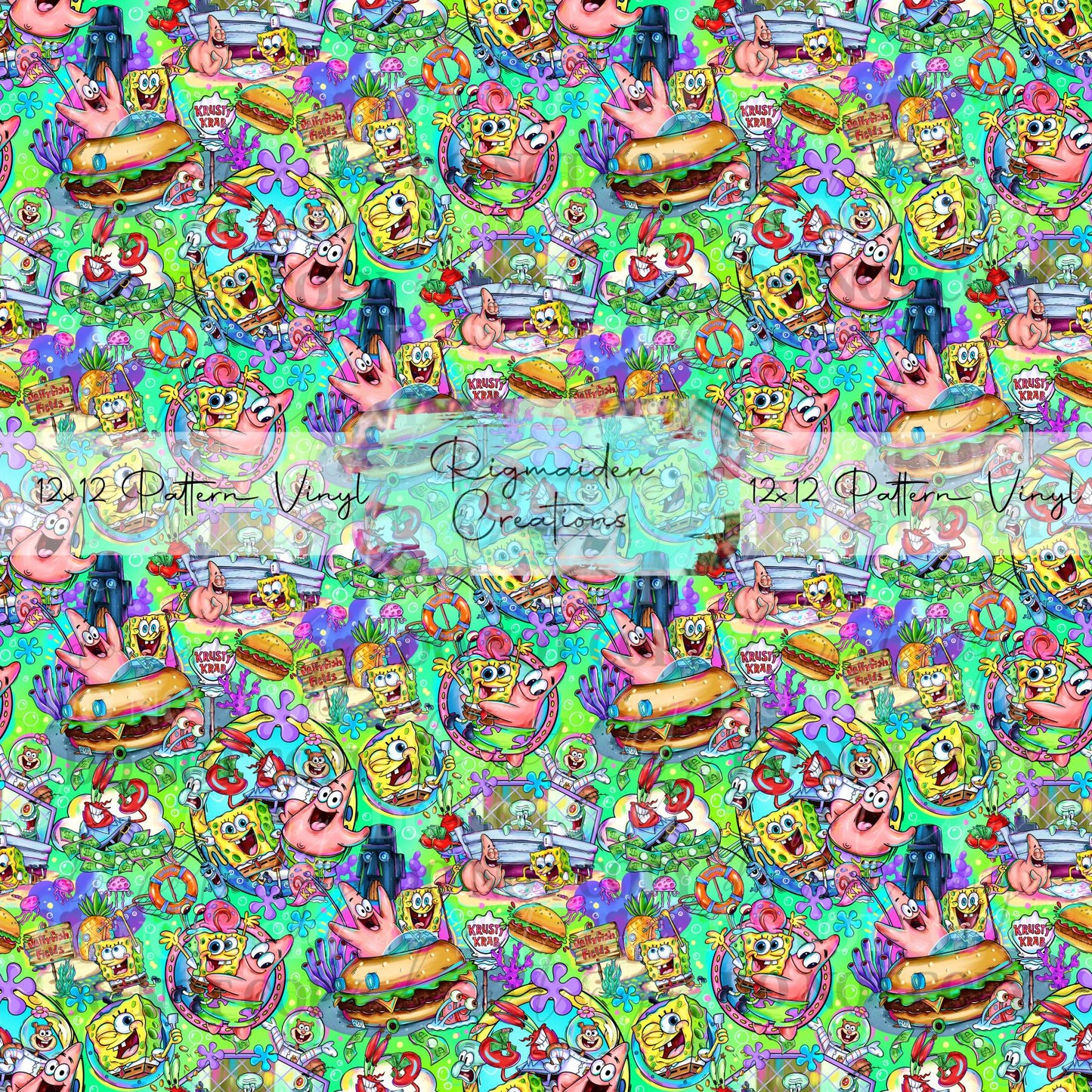 Sea Sponge Friends MULTIPLE OPTIONS Vinyl