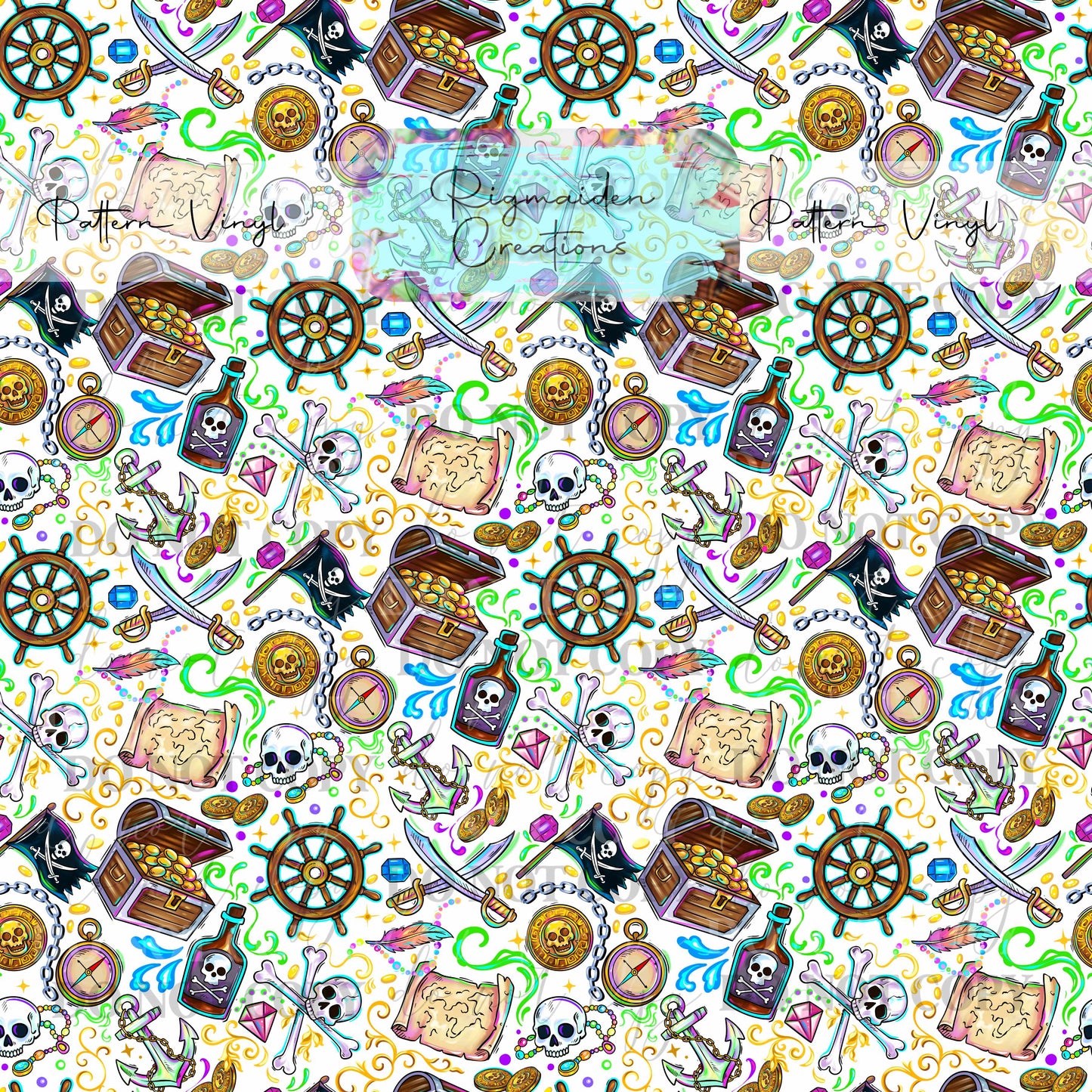 Whimsy Pirates MULTIPLE OPTIONS Vinyl