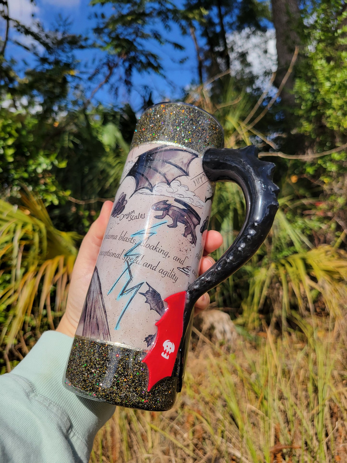 Made to Order Dragon Tail Tumbler