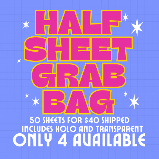 Half Sheet Mystery Bundle