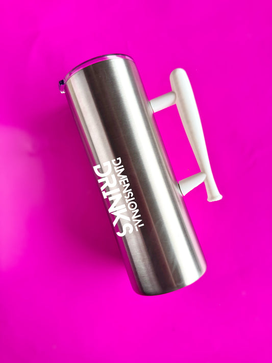 Baseball Bat Tumbler Handle