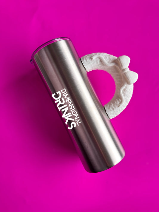 Christmas Wreath Tumbler Handle