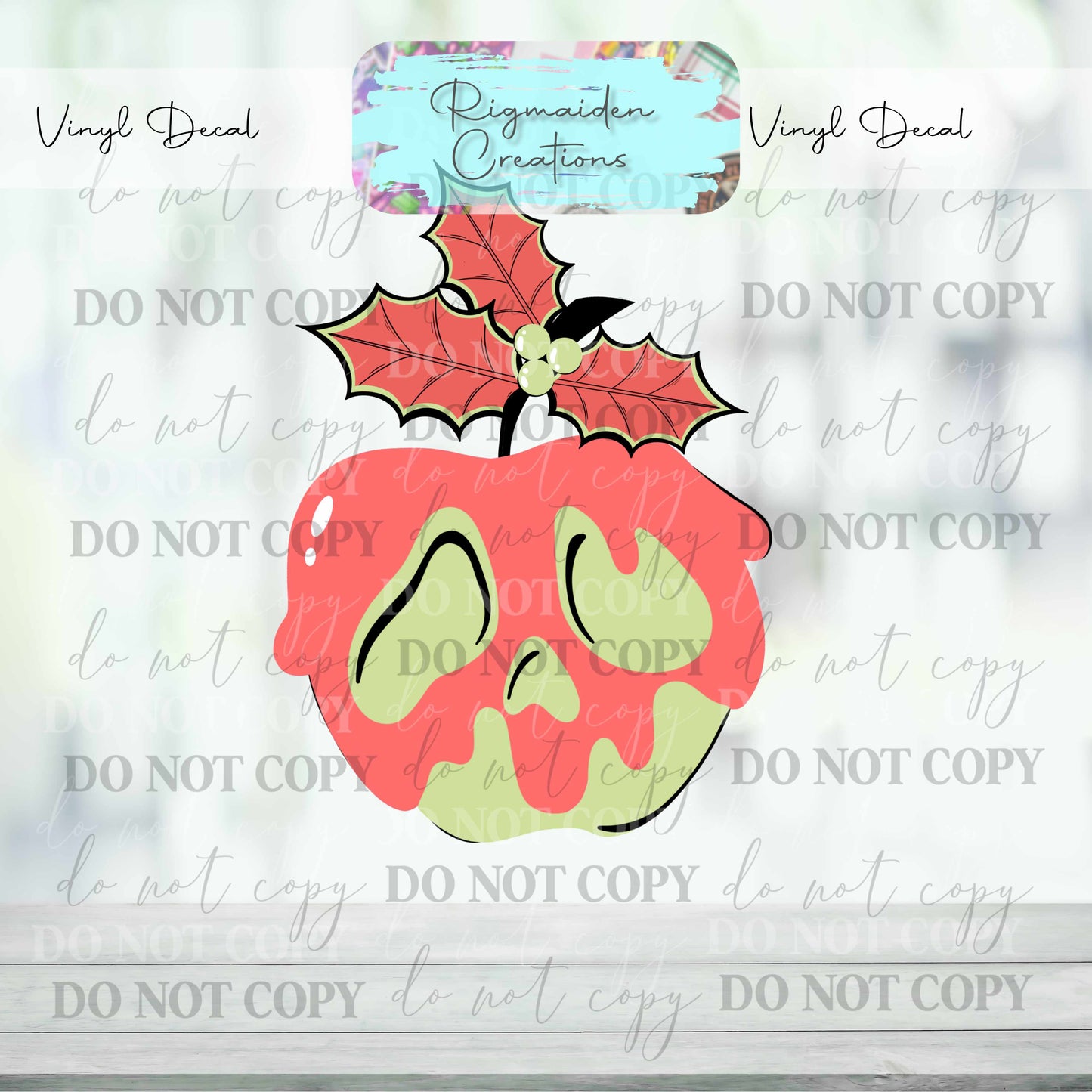 Poison Apple Vinyl Decal {Multiple}