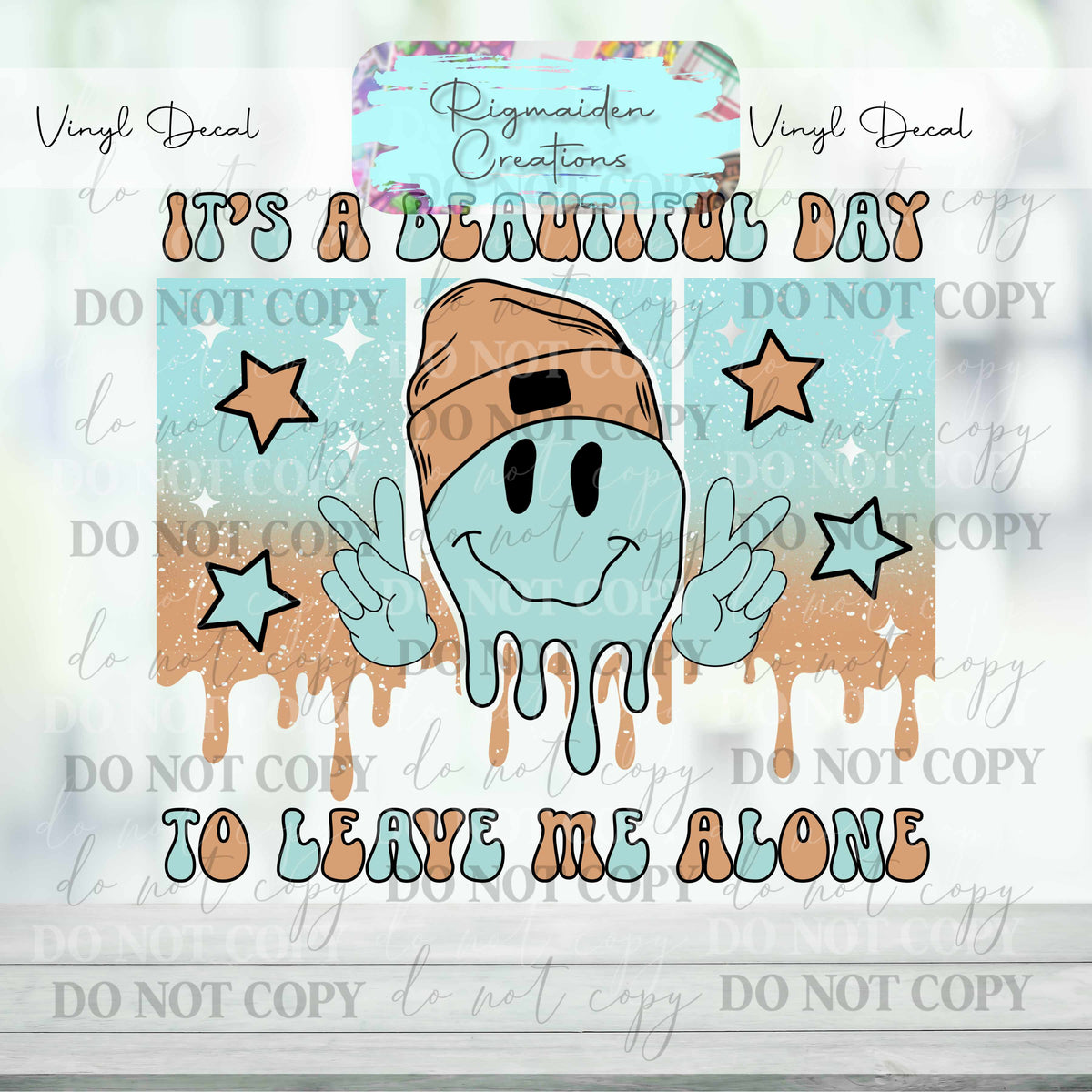 Thomas Rigmaiden Leave Me Alone 1 Vinyl Decal – Rigmaiden Creations