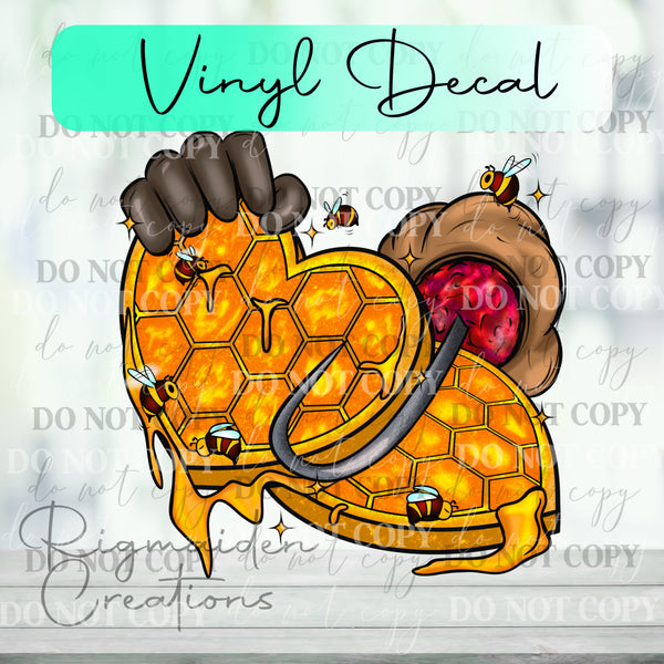 Faryn Rigmaiden Candyman Bees Vinyl Decal – Rigmaiden Creations