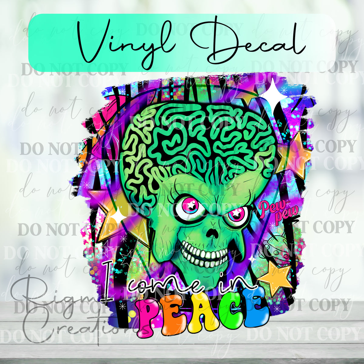 Faryn Rigmaiden Rainbow Killers Vinyl Decal {MULTIPLE} – Rigmaiden Creations