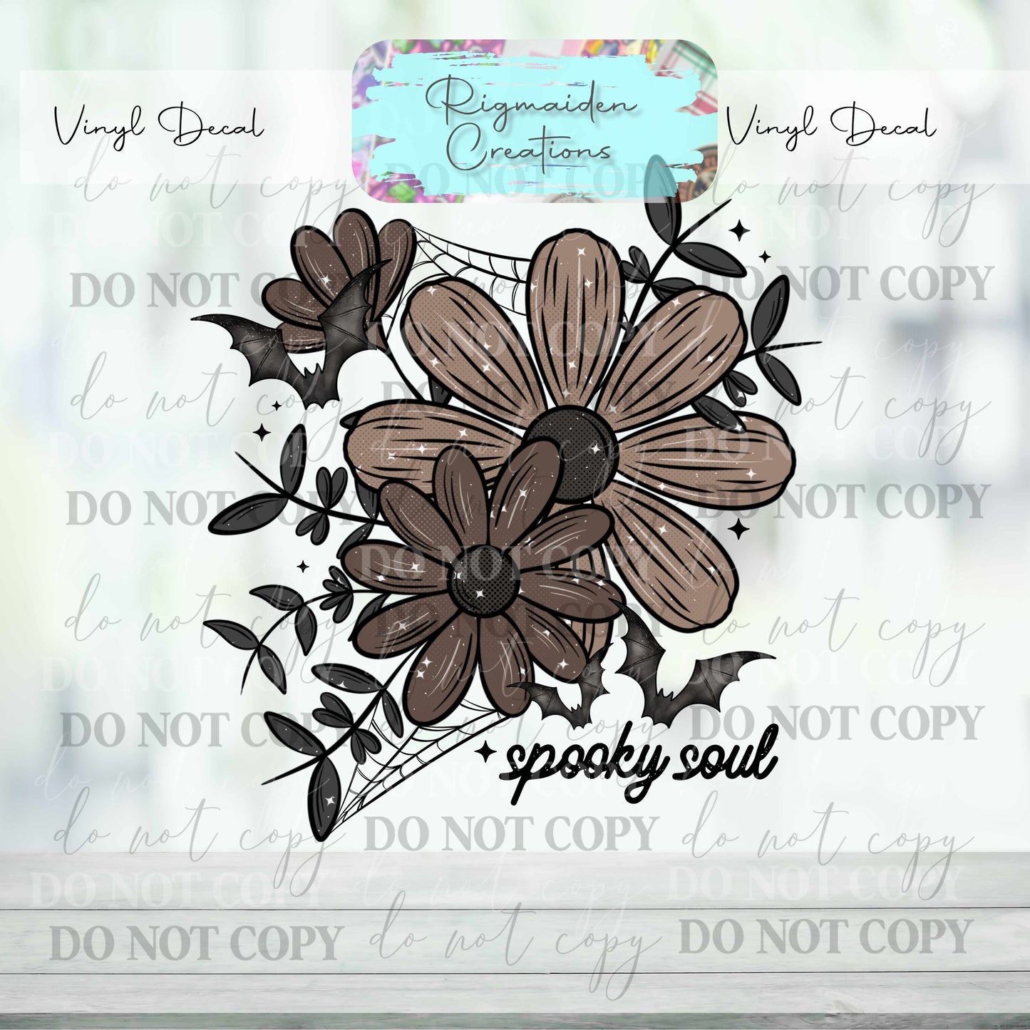 Spooky Soul Vinyl Decal