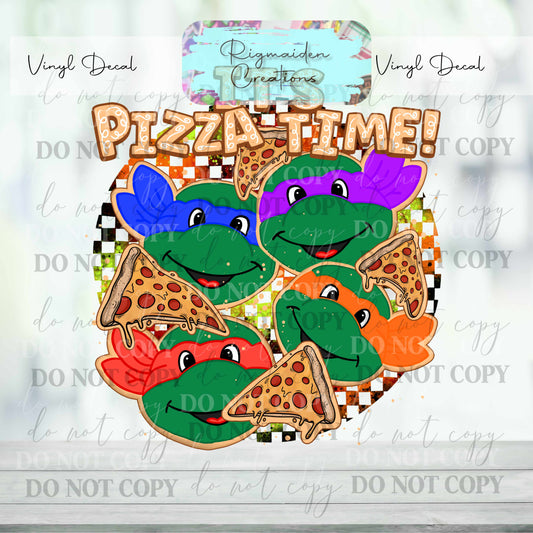 TMNT Sugar Cookie Vinyl Decal